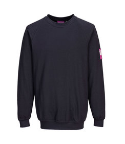FR12 Sweat-shirt ignifuge et antistatique, bleu marine