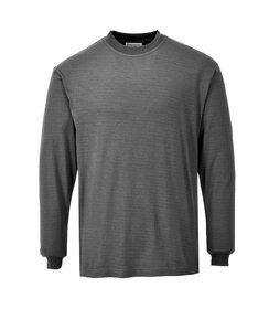 FR11 T-shirt ignifuge et antistatique (manches longues), gris
