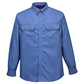 Portwest Chemise ignifuge Bizflame Plus, bleue