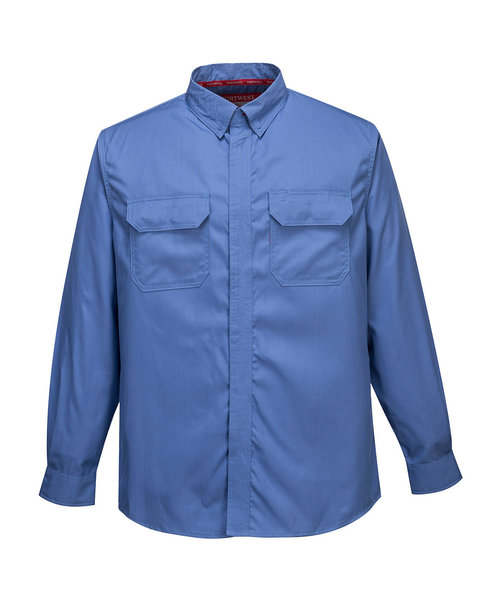 Portwest Chemise ignifuge Bizflame Plus, bleue