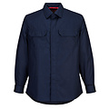Portwest Chemise ignifuge Bizflame Plus, bleu marine