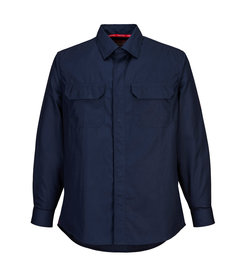 Chemise ignifuge Bizflame Plus, bleu marine