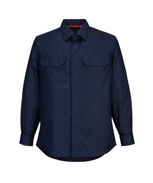 Portwest Chemise ignifuge Bizflame Plus, bleu marine