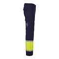 Pantalon BORLA, multinorme - intrinsèquement ignifuge / bleu marine, jaune fluo