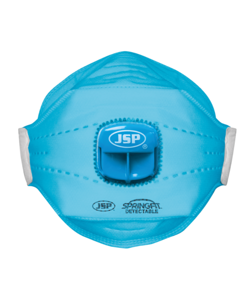 JSP  Springfit™ Detecteerbaar FFP3 masker met Typhoon™ ventiel/ doos 10st
