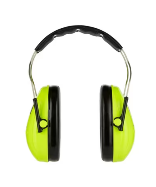 3M Casque antibruit Peltor™ pour enfants H510AK, vert fluo