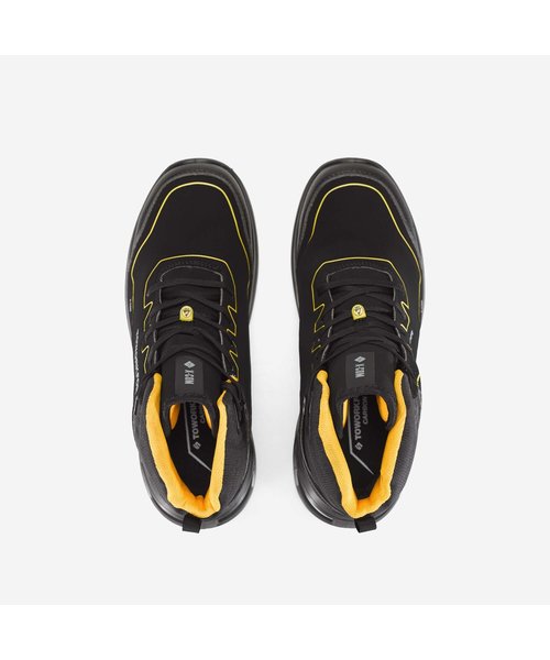 ToWorkFor X-COM X-505 S3 high schoen - zwart/geel