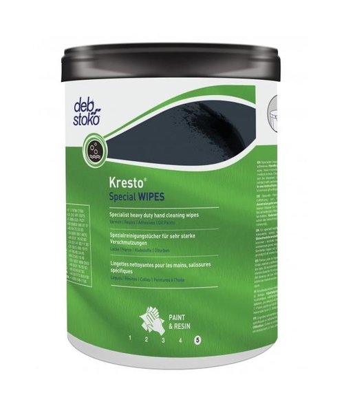 DEB  DEB Kresto® Special Wipes nettoyage des mains, 6 x 70 lingettes