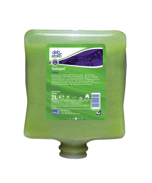 DEB  DEB Solopol® Lime nettoyant pour les mains, 2L