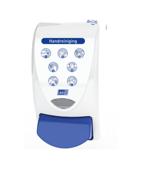 DEB  Distributeur de savon pour les mains DEB Seven Circles, 1 L (233 h x 130 l x 115 p)