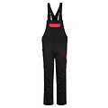 Portwest P243 - PW2 Amerikaanse Hi-Vis overall zwart/rood