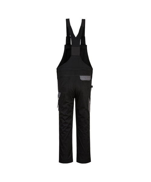 Portwest P243 - PW2 Amerikaanse Hi-Vis overall zwart/grijs