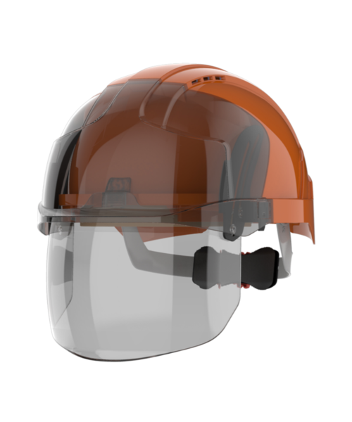 JSP  Casque EVO® VISTAshield® avec visière, ventilé