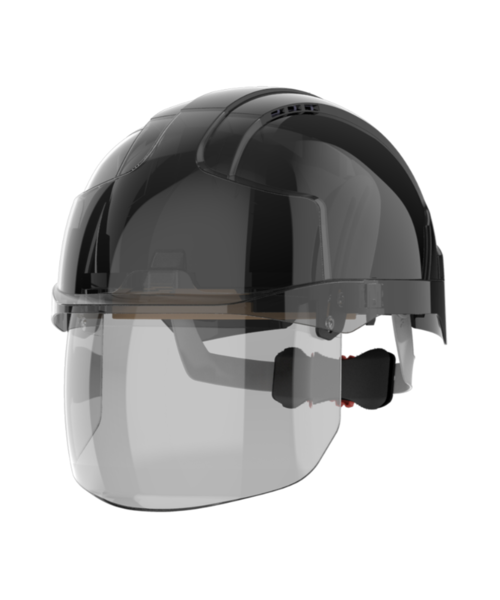 JSP  Casque EVO® VISTAshield® avec visière, ventilé