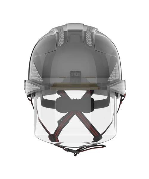JSP  Casque EVO® VISTAshield® DUALSWICTH™, ventilé, CR