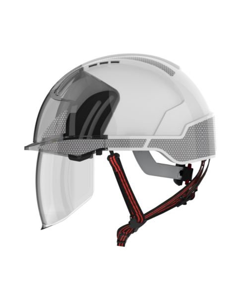 JSP  Casque EVO® VISTAshield® DUALSWICTH™, ventilé, CR