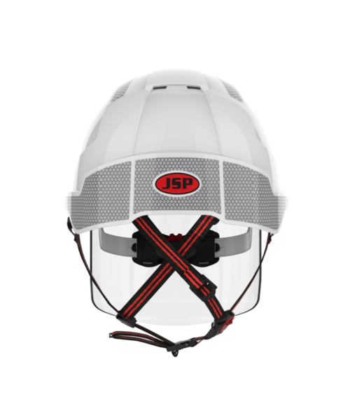 JSP  Casque EVO® VISTAshield® DUALSWICTH™, ventilé, CR