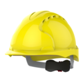 JSP  Casque de sécurité EVO ® 3 avec bouton rotatif, visière moyenne, ventilé