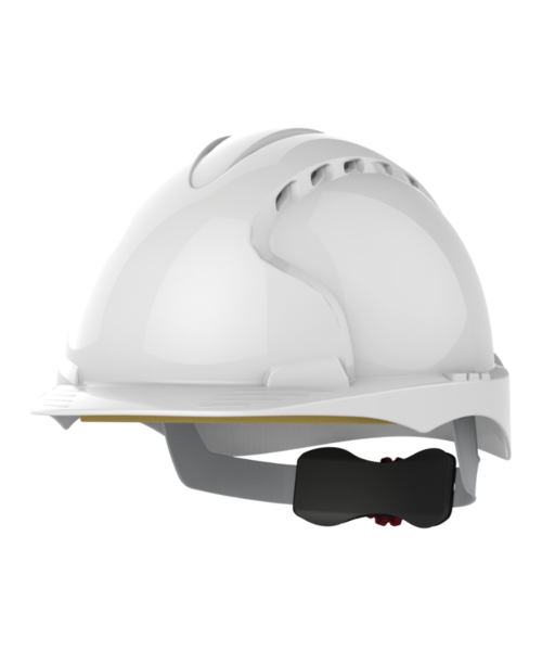 JSP  Casque de sécurité EVO ® 3 avec bouton rotatif, visière moyenne, ventilé