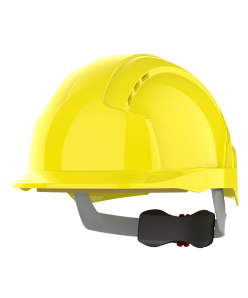 JSP  Casque de sécurité EVOLite® avec molette de réglage, visière moyenne, aéré