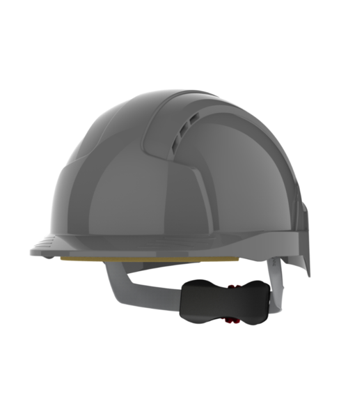 JSP  Casque de sécurité EVOLite® avec molette de réglage, visière moyenne, aéré