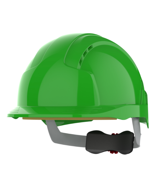 JSP  Casque de sécurité EVOLite® avec molette de réglage, visière moyenne, aéré