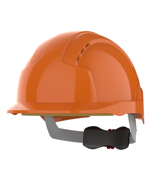 JSP  Casque de sécurité EVOLite® avec molette de réglage, visière moyenne, aéré