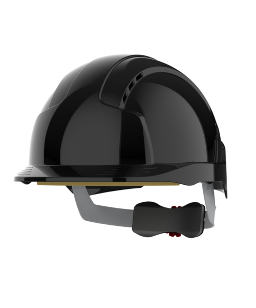 JSP  Casque de sécurité EVOLite® avec molette de réglage, visière moyenne, aéré