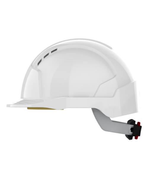 JSP  Casque de sécurité EVOLite® avec molette de réglage, visière moyenne, aéré