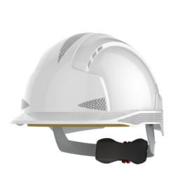 Casque de sécurité EVOLite® avec bouton rotatif, visière moyenne, ventilé CR