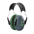JSP  Casque antibruit Sonis®1 avec serre-tête (27 dB), gris foncé/vert