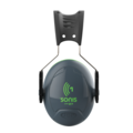JSP  Sonis®1 gehoorkap met hoofdbeugel (27 dB), donkergrijs/groen