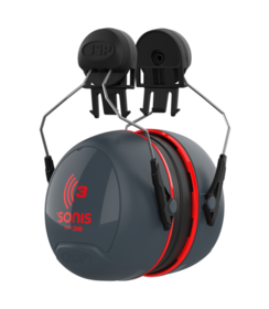 Casque antibruit Sonis® 3 avec fixation pour casque (36 dB)