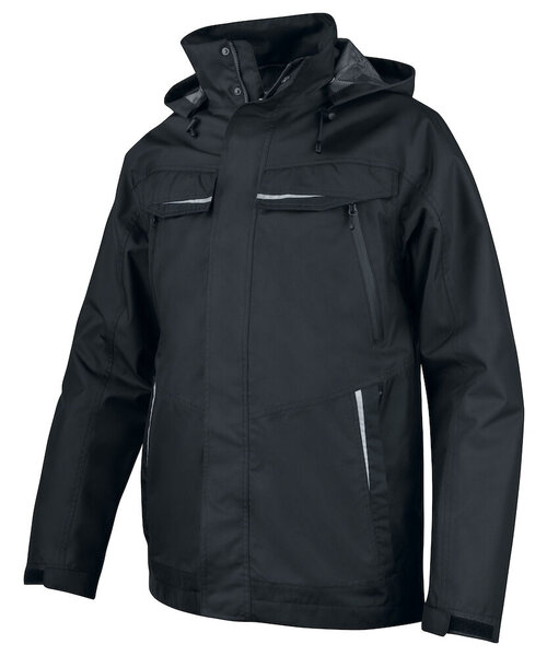 Projob Swedish Workwear Projob imperméable doublé noir / pour hommes