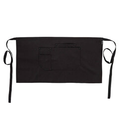 Tablier de cuisine en toile, noir