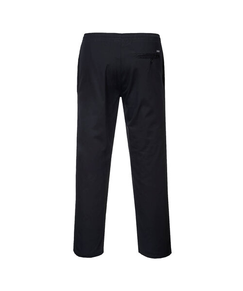 Portwest Pantalon avec cordon de serrage, noir