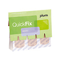 Plum PLUM Quickfix Elastic pleister 25x72 mm/ 6x45 st (navulling)