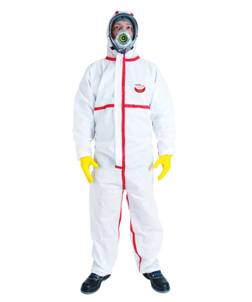 WeeSafe Coverall Weecover Max 1 CAT. III SMS Type 5/6, wit