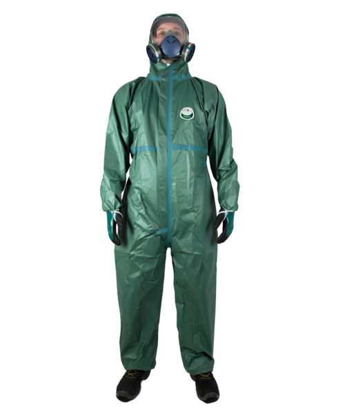 WeeSafe Coverall Weepro Max Green CAT. III Type 4/5/6