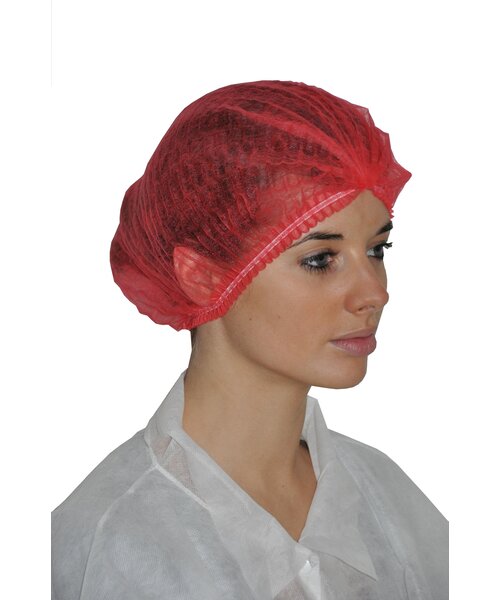 Medicom Clip Cap PP, 50 cm, 12 g/m², double élastique, sachet en polyéthylène de 1 000 pièces