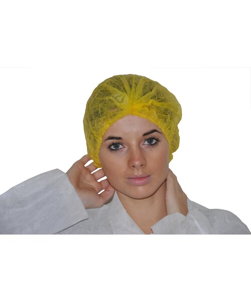 Medicom Clip Cap PP, 50 cm, 12 g/m², double élastique, sachet en polyéthylène de 1 000 pièces