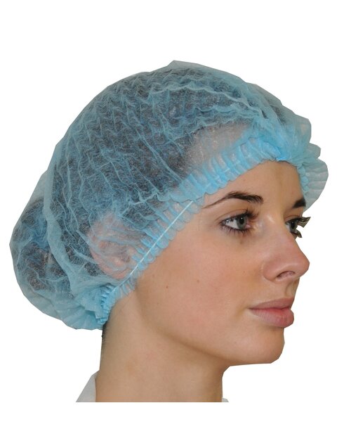 Medicom Clip Cap PP, 12 g/m², 50 cm, élastique simple, sachet en polyéthylène