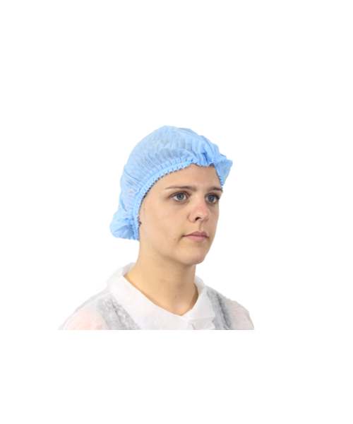 Medicom Clip Cap SMS 14 g/m², 53 cm, double élastique, sachet en polyéthylène