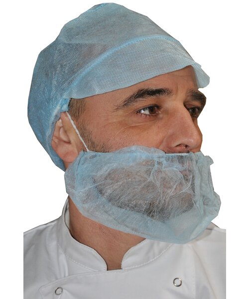 Medicom Masque à barbe en polypropylène, avec élastique