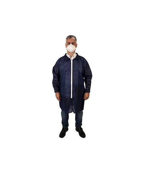 Medicom Veste visiteur PP avec poche intérieure zippée et élastiques 40 g