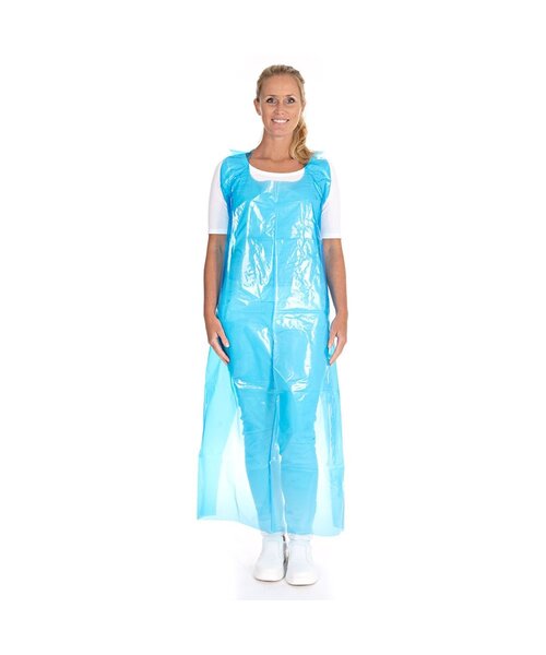 HygoStar Tablier PE bloqué - 60 my - 150 x 100 - bleu