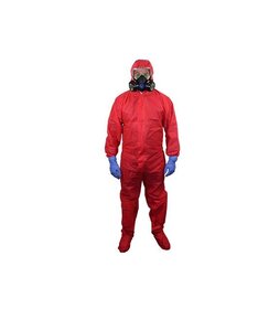 HOP'SAFE PP SMS Combinaison avec capuche, genouillères et bottes