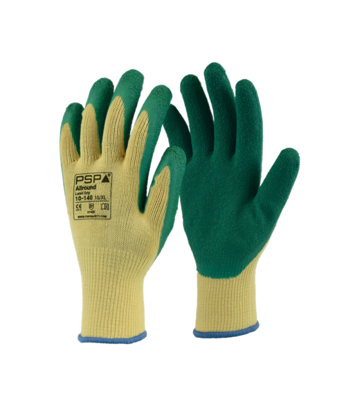 PSP Gants de travail en latex polyvalents 10-140