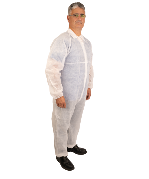 Medicom Salopette à col en tissu non tissé PP 40 grammes