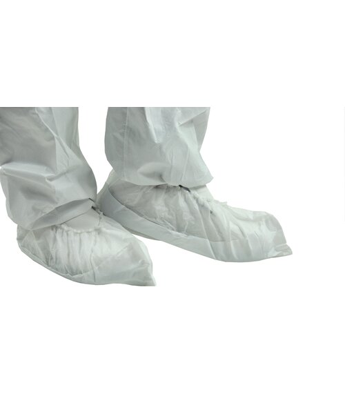 Medicom Couvre-chaussures PP 35 g antidérapant PE 80 my taille XL blanc/bleu